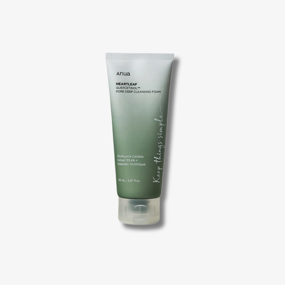 Anua – Heartleaf Quercetinol Pore Deep Cleansing Foam